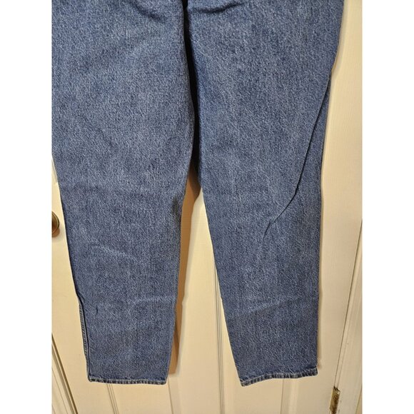 Vintage HIS Jeans Mens 36x34 Made USA 90s Acid Wash Meduim H.I.S. - Picture 9 of 12